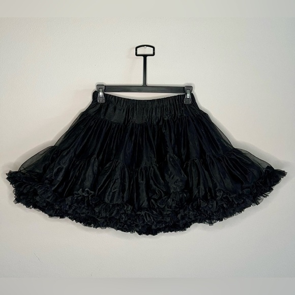 sam's Dresses & Skirts - Vintage Sam’s Black Petticoat Skirt XL Made in USA – Rockabilly Crinoline